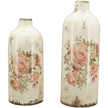 Vase Rosae, Stoneware, 11,5x11,5x31,5 cm