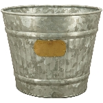 Topf Junker, Metall, 11,5x11,5x11,5 cm