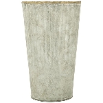 Vase Junker, Metall, 10,5x10,5x17 cm