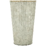 Vase Junker, Metall, 12x12x18,5 cm