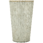 Vase Junker, Metall, 12,5x12,5x20,5 cm