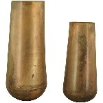 Vase Junker, Metall, 11x11x24 cm