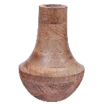 Vase Dost, Holz, 16x16x25 cm