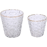 WindLicht Verrerie, klar, Glas, 15x15x15,5 cm