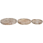 Tablett Dost, Holz, 20x20x4 cm