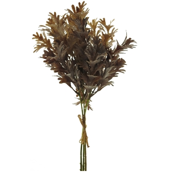 MiniPhilodendron Bund ArtificialNature, braun, 38 cm