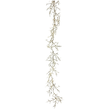 Twig garland ArtificialNature, champagner, 135 cm