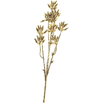 Eukalyptus ArtificialNature, gold, 46 cm