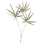 AhornBlattZweig ArtificialNature, champagner, 67 cm