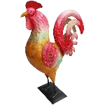 Hahn Kanu, Metall, 59x26x77 cm