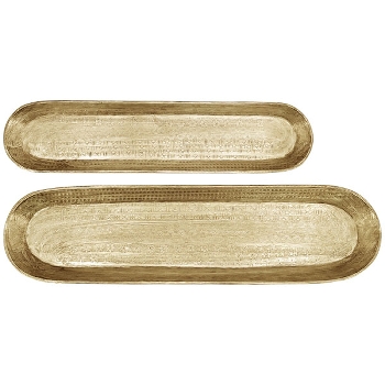 TablettSet/2 Iride, gold, Aluminium, 45x13x2 cm, 58x15x2 cm