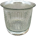 WindLicht VERT, grün, Glas, 16,5x16,5x15,5 cm