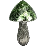 Pilz Vitreous, grün, Glas, 17x17x29 cm