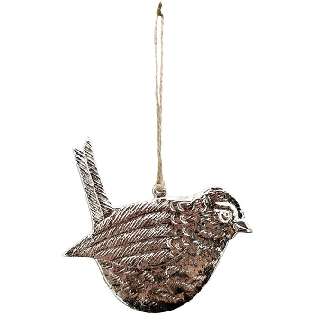 VogelHänger Puri, Alu/Metall, 10x1x10 cm