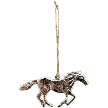 PferdHänger Puri, Alu/Metall, 12x1x8 cm