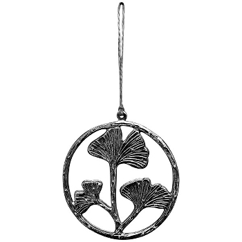 GinkgoHänger Puri, Aluminium, 12x1x12 cm