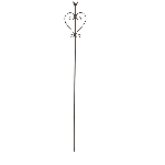 GartenStecker ArtFerro, Metall, 26,5x25x180 cm