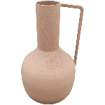 Vase Silo, rosa, Metall, 11x11x20 cm