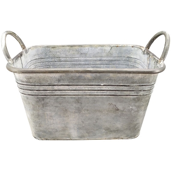 Topf Junker, Metall, 28x18x16 cm