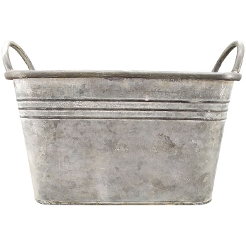 Topf Junker, Metall, 28x18x16 cm