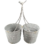TopfSet Junker, zink, Metall, 30x15x34 cm