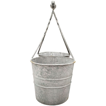 TopfSet Junker, zink, Metall, 30x15x34 cm