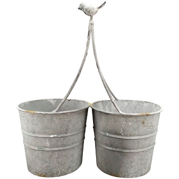 TopfSet Junker, zink, Metall, 30x15x34 cm