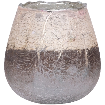 WindLicht Vitreous, türkis, Glas, 13,5x13,5x12,5 cm