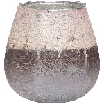 WindLicht Vitreous, türkis, Glas, 13,5x13,5x12,5 cm