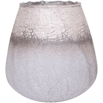 WindLicht Vitreous, türkis, Glas, 18x18x17 cm