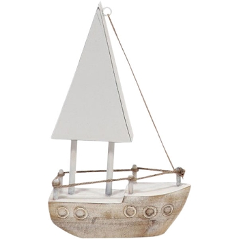 Schiff Dost, Holz, 25x5x14,5 cm