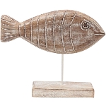 Fisch Dost, natur, Holz, 20x6x18,5 cm
