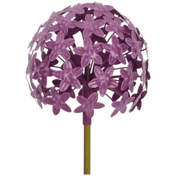 AlliumStick ArtFerro, lila, Metall, 16,2x16,2x111,2 cm