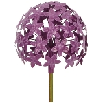 AlliumStick ArtFerro, lila, Metall, 29x29x140 cm