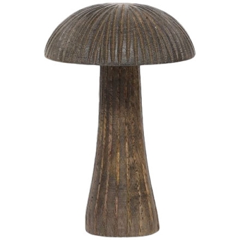 Pilz Dost, natur, Holz, 10x10x15 cm