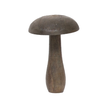 Pilz Dost, natur, Holz, 12x12x18 cm