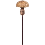 PilzStecker Dost, natur, Holz/Metall, 5x5x29,5 cm