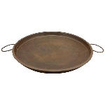 Tablett Antiquité, rusty, Metall, 46x43x4 cm