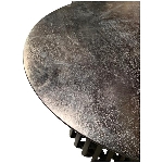 Tisch Sobre, schwarz, Holz, 75x75x35 cm