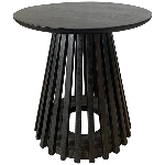 Tisch Sobre, schwarz, Holz, 50x50x50 cm