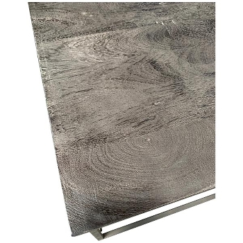 TischSet/2 Sobre, schwarz, Holz/Metall, 65x65x35 cm, 80x80x42 cm