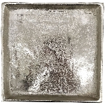 Tablett GROS, silber, Aluminium, 23x23x2,5 cm