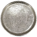 Tablett GROS, silber, Aluminium, 30x30x3 cm