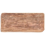 Tablett Dost, natur, Holz, 40x19x2,5 cm