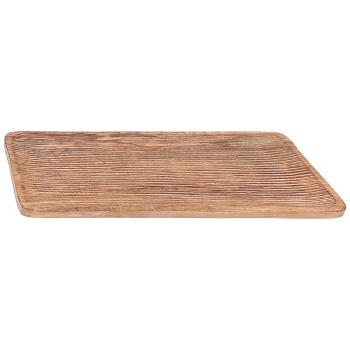 Tablett Dost, natur, Holz, 40x19x2,5 cm