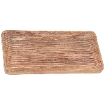 Tablett Dost, natur, Holz, 40x19x2,5 cm
