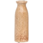 Vase Dost, natur, Holz, 7x7x20 cm