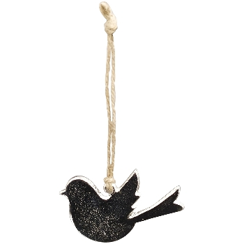 VogelHänger Puri, silber, Aluminium, 5x0,5x8 cm