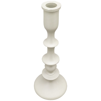 KerzenHalter SilO, creme, Alu, 10,5x10,5x26 cm