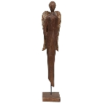 Engel Artisanal, Holz/Metall, 15x10x45 cm